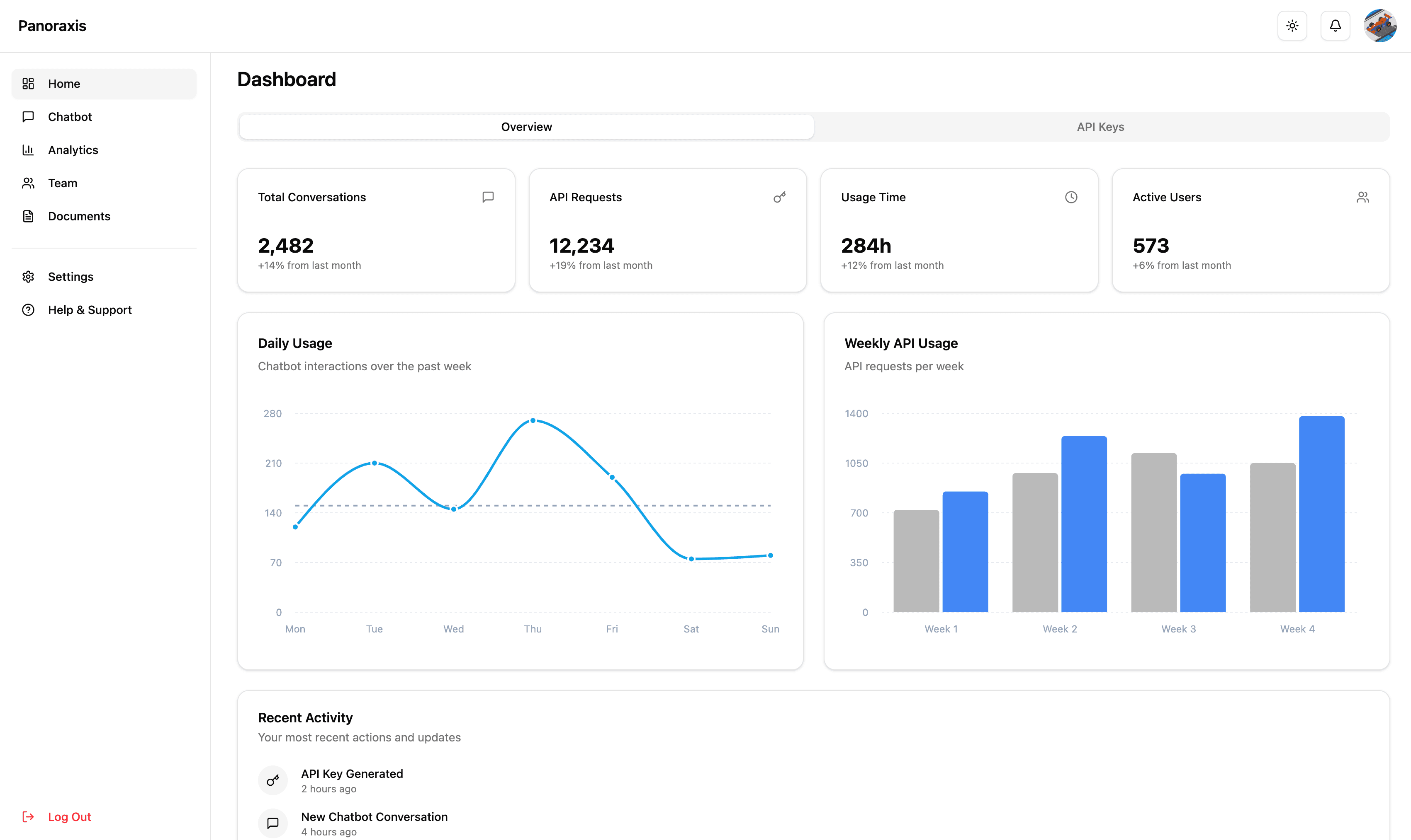 app screen